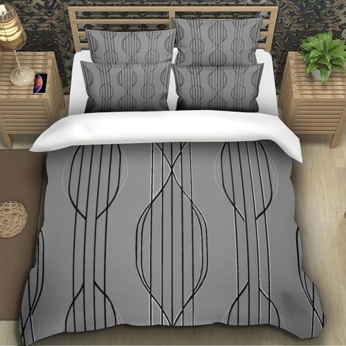 Housse de couette panda 220x240 hypoallergénique avec fermeture éclair - 5