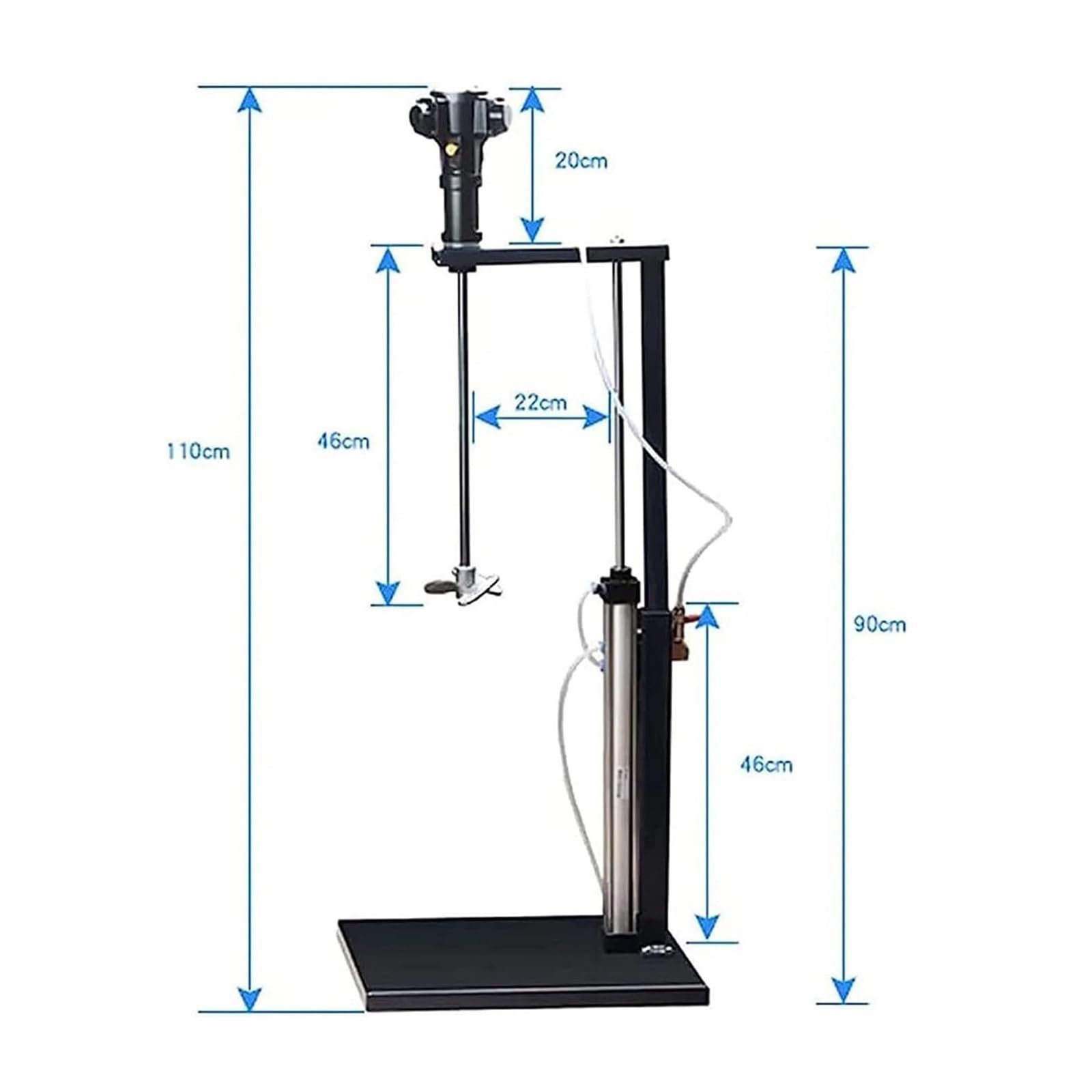 5Gal 20Lgallon pneumatyczny mikser do mieszania farb, pneumatyczny mikser farb, automatyczne mieszanie paint stiring, pneumatyczny pneumatyczny mikser farb,