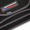 PETEX Auto Fussmatten Passform für BMW 1er (F20) ab 09/2011-08/2019 5-Türer / 1er (F21) ab 09/2012-08/2019 3-Türer / 2er (F22) Coupe ab 03/2014, Autoteppich Set in Velours - Dynamic, 4-teilig, schwarz