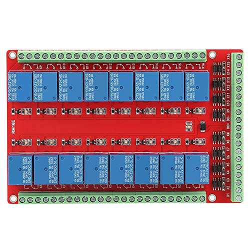 Module de relais 16 canaux 12V d'isolation industrielle pour armoire PLC et MCU