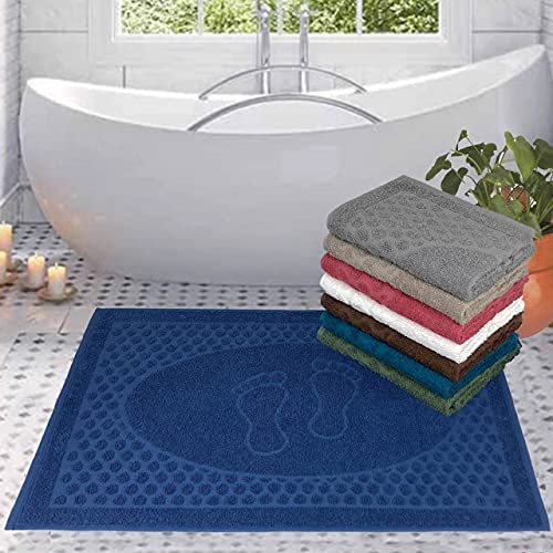 Kit Com 10 Toalhas de Piso Para Banheiro - 45x70cm - Sublime (Variadas)
