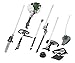 Produktbild GartenMeister GM-MT52 Benzin-Multitool 5-in-1 Heckenschneider Trimmer Freischneider Hochentaster und Laubbläser inklusive Verlängerung