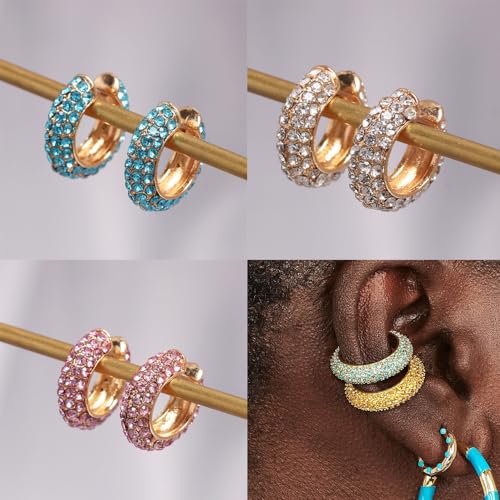 Image of Ear Cuff Set Non Piercing Stackable Clip On Earrings