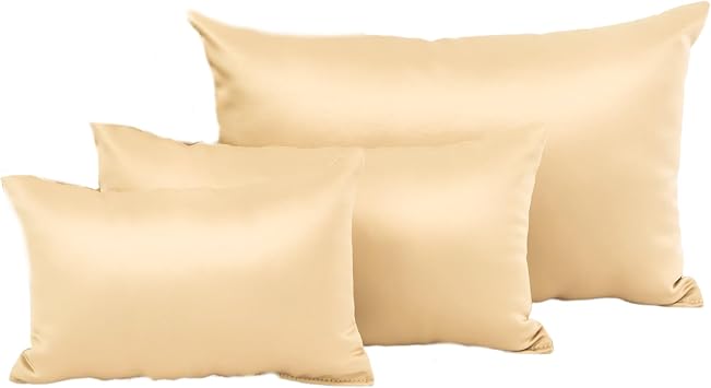 Purse Insert Pillows Set - Custom Cushioned Handbag Fillers Set of Shaper Inserts Made to Maintain Small to Large Purses - Prevents Creases and Damage Gold, XXS-S, 3PC Set