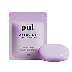 PUL Clear Aligner & Retainer Case - for Invisalign, Partial Dentures, Mouth & Night Guards, PUL Removal Tool, Dental Removables - Plastic Holder w/Secure Magnet Closure, Sleek & Slim Design - Purple