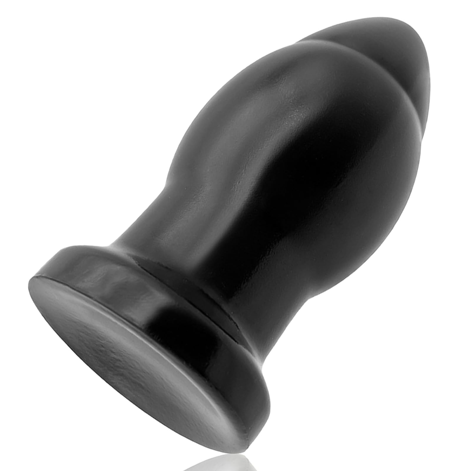 BDSMLOVE tapón anal grande Φ 8 CM, tapón anal gigante, consolador anal XXL, juguetes anales, fisting, expansor anal, juguete sexual erótico a partir de 18 para parejas (Negro)