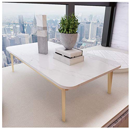 Table basse en marbre robuste pour optimiser un salon encombré - 3