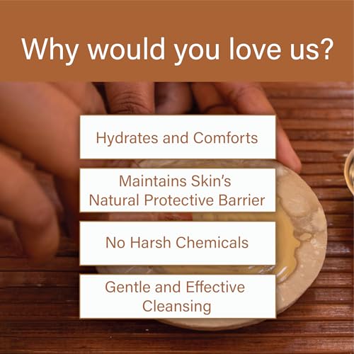 Image of Raissa Sandal Raja Luxury Soap 125g (Pack of 6) | Pure Sandalwood Soap for Radiant, Smooth Skin | Brightening & Nourishing | BHT, Silicone, Mineral Oil & Paraben-Free | For Men & Women