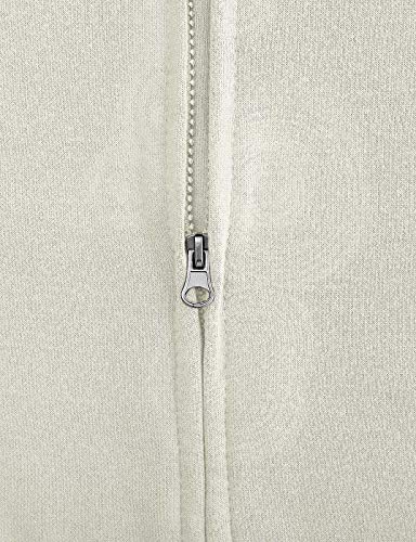 Image of Ohoo Mens Slim Fit Sleeveless Lightweight Zip Up Hooded Sweatshirt Vest Hoodie