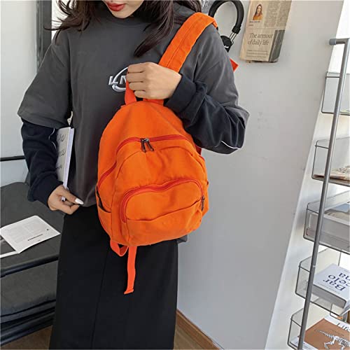 Image of MaxxCloud Vintage Denim Laptop Backpack Casual Canvas Daypack Handbag Purse Lightweight Rucksack Shoulder Bag