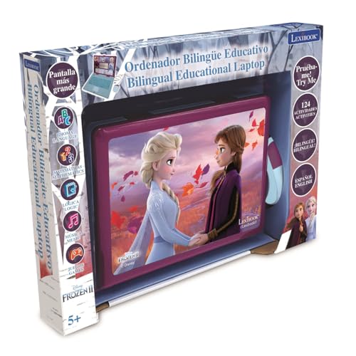 Image of Lexibook, Frozen Educational Laptop for Kids, JC598FZi2