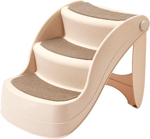 Escaleras plegables para perros para sofá, escalón plegable para perros y gatos, ideal para llevar y almacenar, para interiores y exteriores,