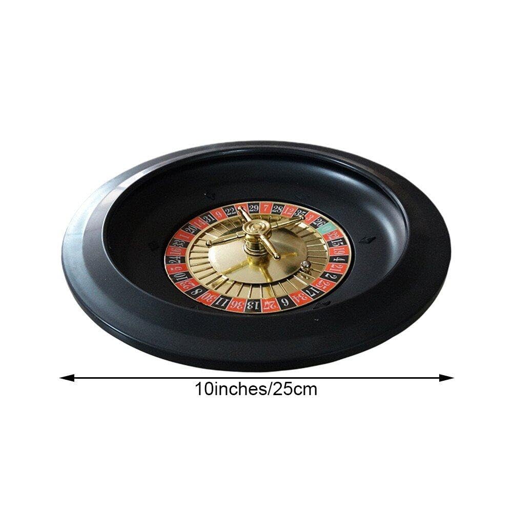 10-Zoll-Roulette Digitalem Zifferblatt, Russisches Roulette-brettspiel Für Bar-Partys, Kompaktes Roulette-trinkspiel, Roulette-Rad-Spiel