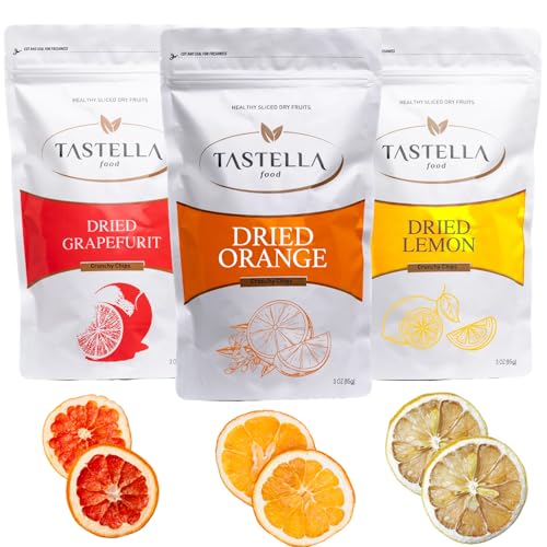 Image of 3-Pack Dehydrated Orange, Lemon, Grapefruit Slices