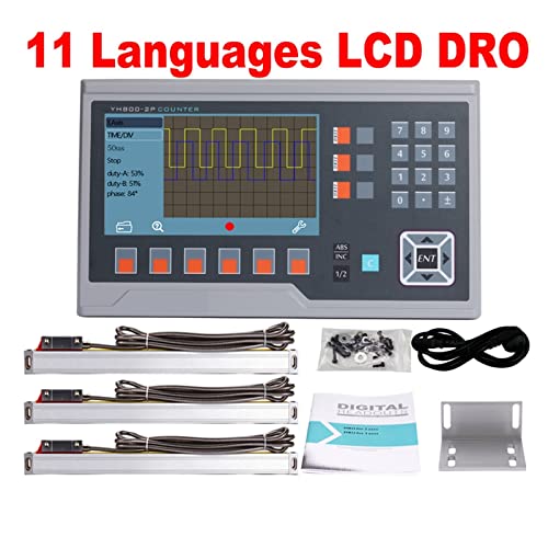 Set Display Digital Metal LCD YH800-3P 50-1000mm miniatura 4