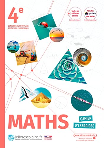 Maths 4e: Cahier d'exercices