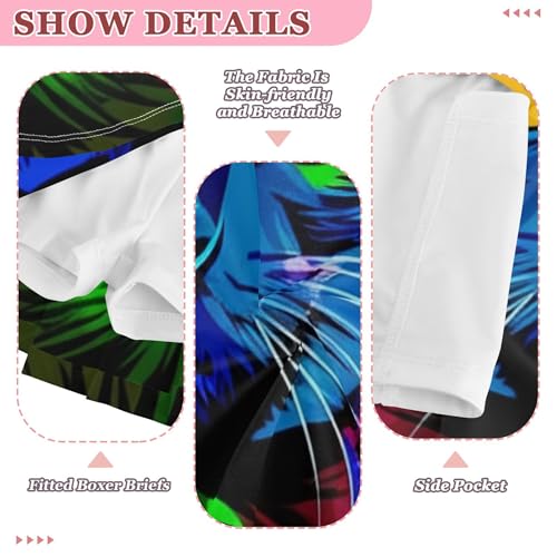 Colorful Cat Print Skirts with Shorts Dance Girls Skorts Athletic Shorts Teen Cheer 4t 5