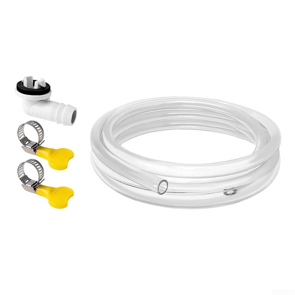 Beyoee Normal Heavy Duty 10Ft Air Conditioner Drain Hose, Casement Aircon Drainage Kit