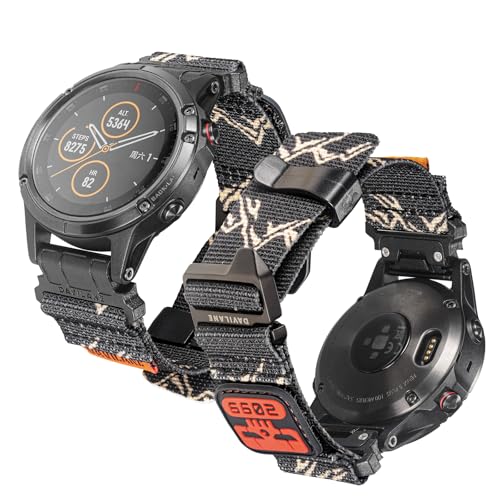 K[~xg F?nix 7/7 Pro,Approach S60/S62,tactix 8 AMOLED 47mm,Forerunner 745/955/955 SolarȂǑΉ 22mm GtbNƃobWfUCiCK[~EHb`oh