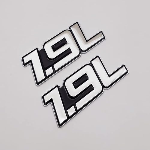 Miniatura 10 de 2 emblemas de metal con logotipo de 2.4 L de alta calidad 3D 2.4 insignias para guardabarros para puerta de automóvil, calcomanía de ala lateral,