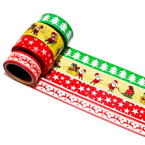 K-limit 4 Set Washi Tape Rotoli di Nastro Adesivo