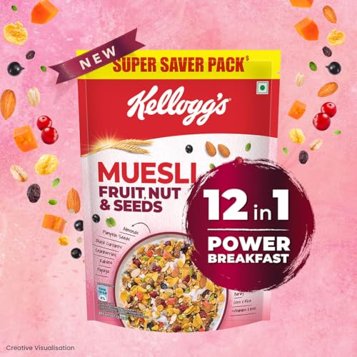 Kellogg'S FN600R05 Muesli With 21% Fruit And Nut Pouch thumb #6
