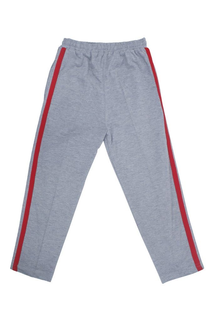 Men's Solid Polycotton Comfortable Track Pant | Strechable Elasticated Track Pants Grey (M)-picture-41