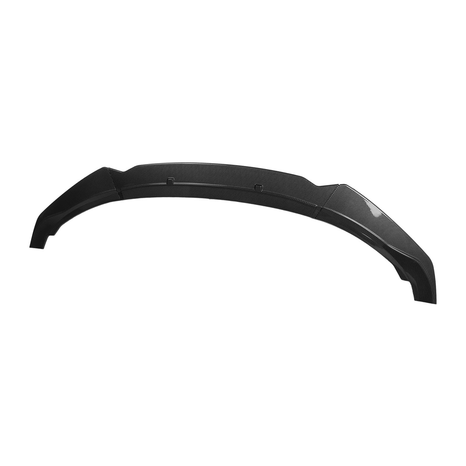 3 szt. Zestaw rozdzielaczy przedniego zderzaka samochodu ze spojlerem podbródkowym (Carbon Fiber Style)