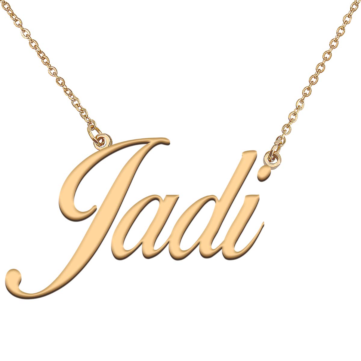 HUAN XUNCustomized Custom Simple Any Name Necklace for Womens