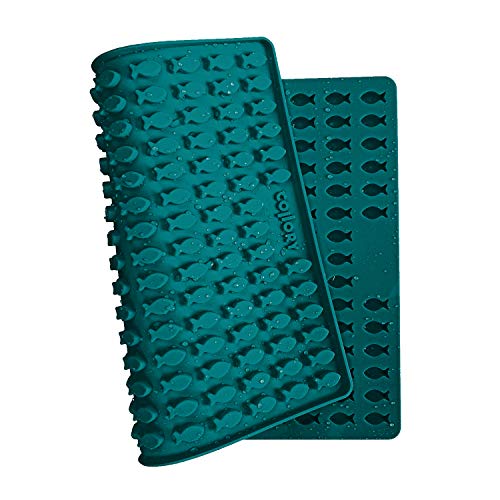Collory Mini Fisch (2cm) Silikon Backform für Hundekekse & Hundeleckerlis,...