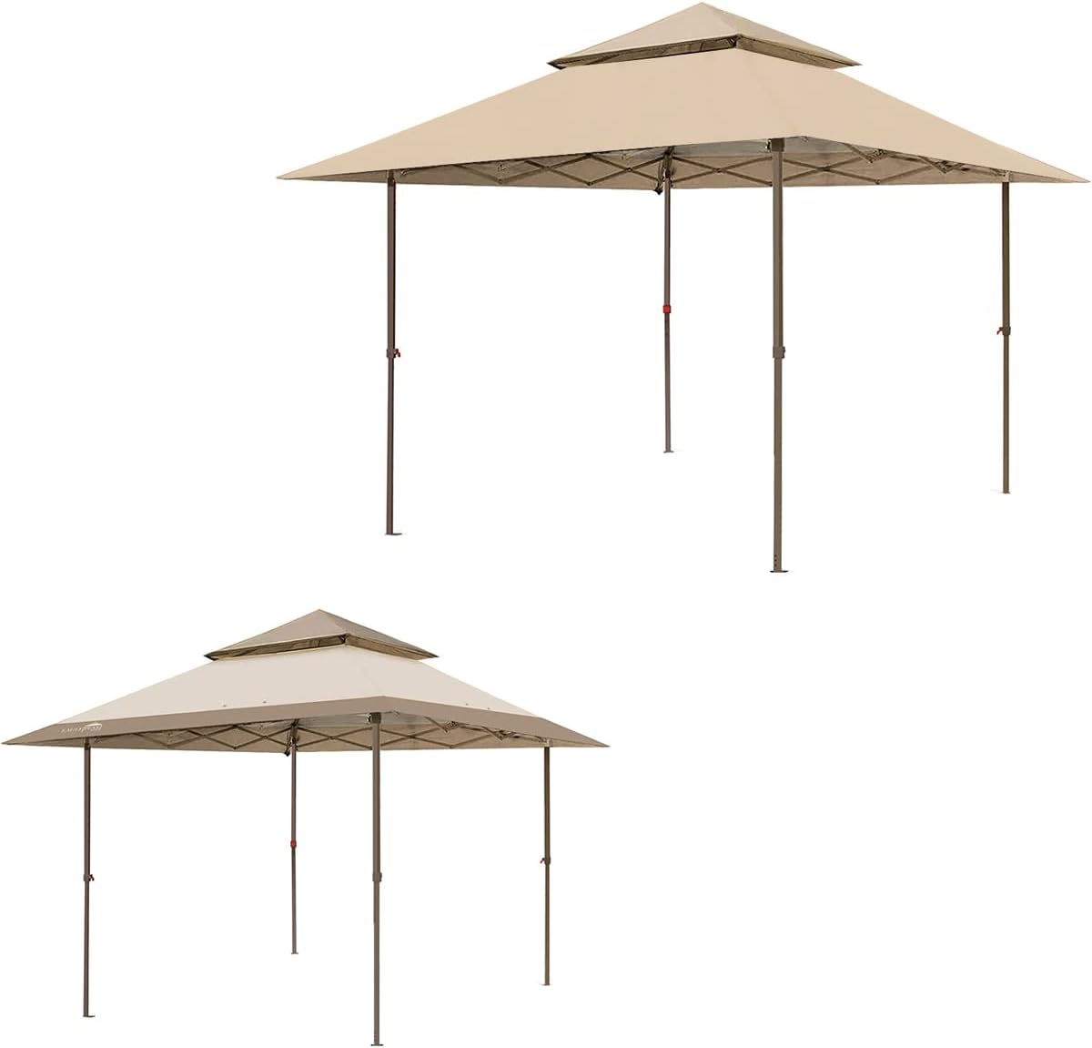 Garden Winds Custom Fit Replacement Canopy Top Cover Compatible with Eagle Peak 13x13 Straight Leg Pop Up E169EPT-AZ - Upgraded Performance RIPLOCK 350 Fabric