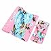 Galabloomer Newborn Receiving Blanket Headband Set Baby Swaddle Mother and Baby (Pink)