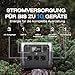 EF ECOFLOW RIVER 2 Pro Powerstation, 768 Wh LiFePO4 Batterie Solar generator mit 220 W Solar panel, 3x 300 W AC-Steckdosen (Spitze 1600 W), tragbare Powerstation für Camping, im Freien