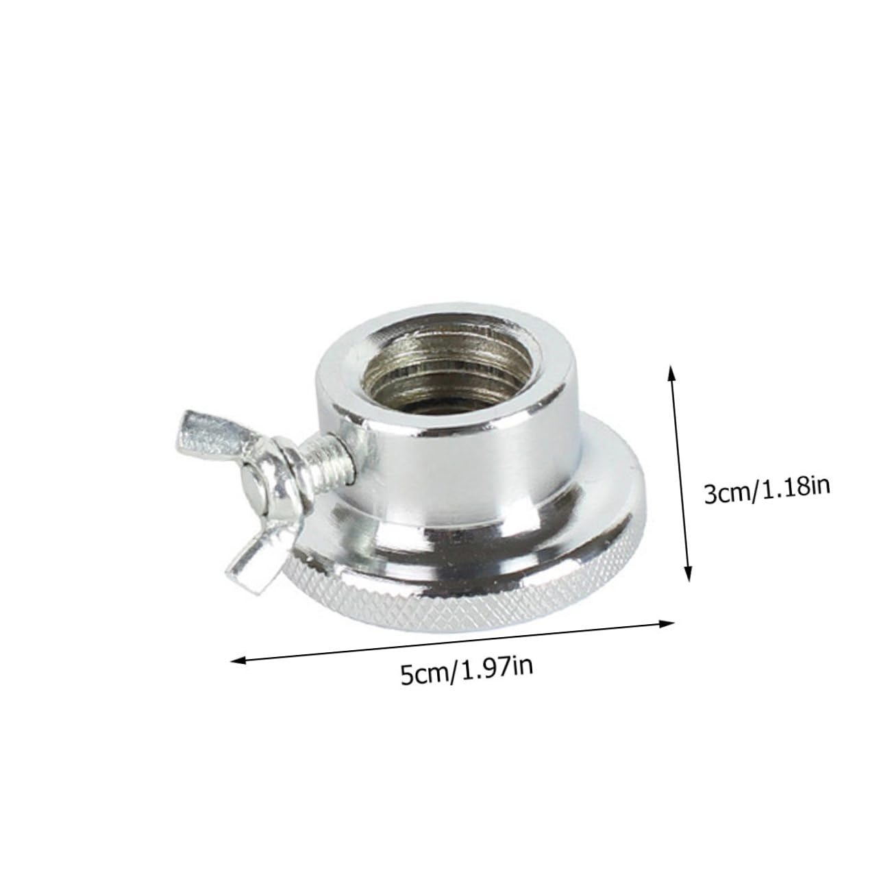 Collares de Bloqueo para Barra de Pesas 2.5 Cm, Tuercas de Seguridad Antideslizantes Hexagonales Doble Cierre, 4 Piezas para Mancuernas y Entrenamiento Fitness Profesional