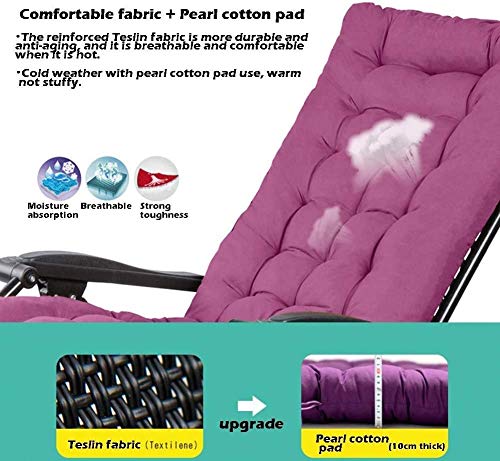 Chaise de jardin pour patio et plage pliable marron zéro gravity