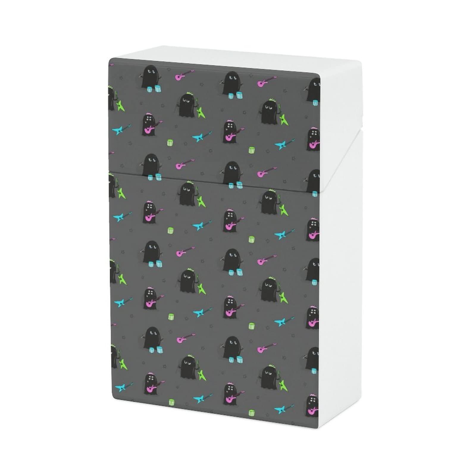 Rock Band of Cute Monster Cigarette Case Flip Open Cigarette Holder Box  Waterproof Cigarette Pack for Men Women : Amazon.co.uk: Fashion