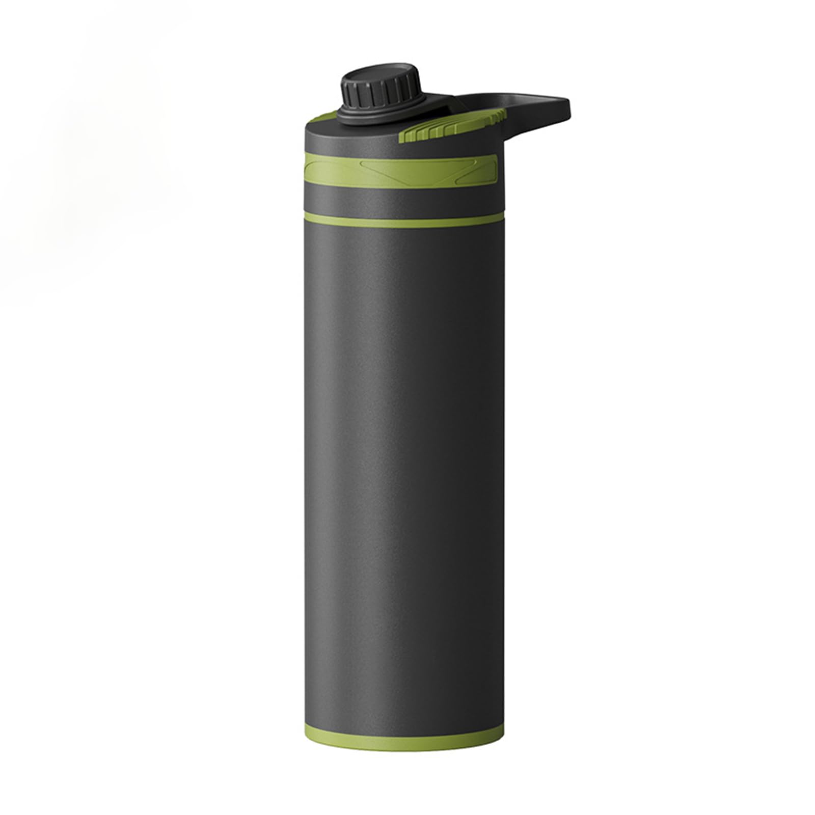 Gourde filtrante eau non potable [780 ml] gourde filtrante,avec une capacité de filtration de 10000 L I élimine 99,99% des bactéries, virus, particules et métaux lourds Voyage Randonnée [Vert]