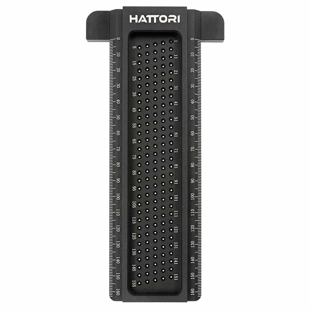 Hattori® Règle de butée en T de précision 160 mm