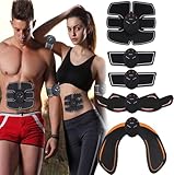 Stimulateur TENS et musculaire, stimulateur abdominal, tonification abdominale, équipement d'entraînement abdominaux, ceinture d'exercice pour homme et femme