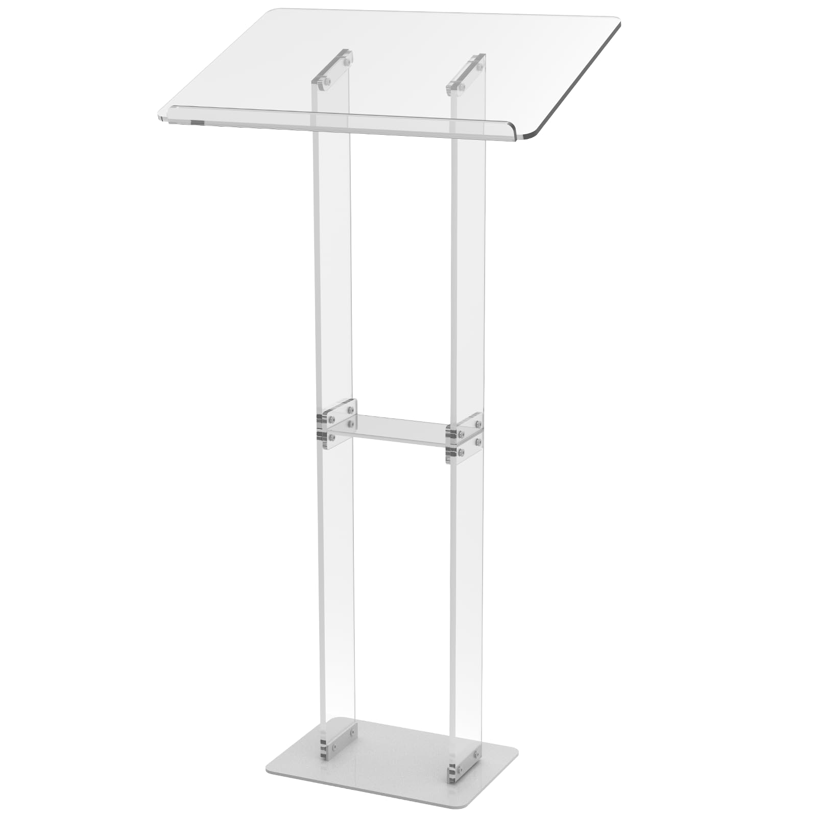KSacry Acrylic Podium Stand, Clear Lecterns & Pulpits
