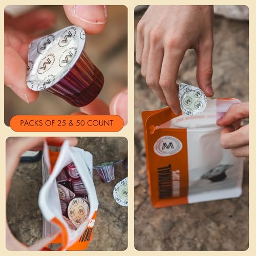Image of Travel Pack - The Miracle Meal Pre-Filled Traditional Communion Cup - Bag of 50 with Wafer and 100% Concord Grape Juice