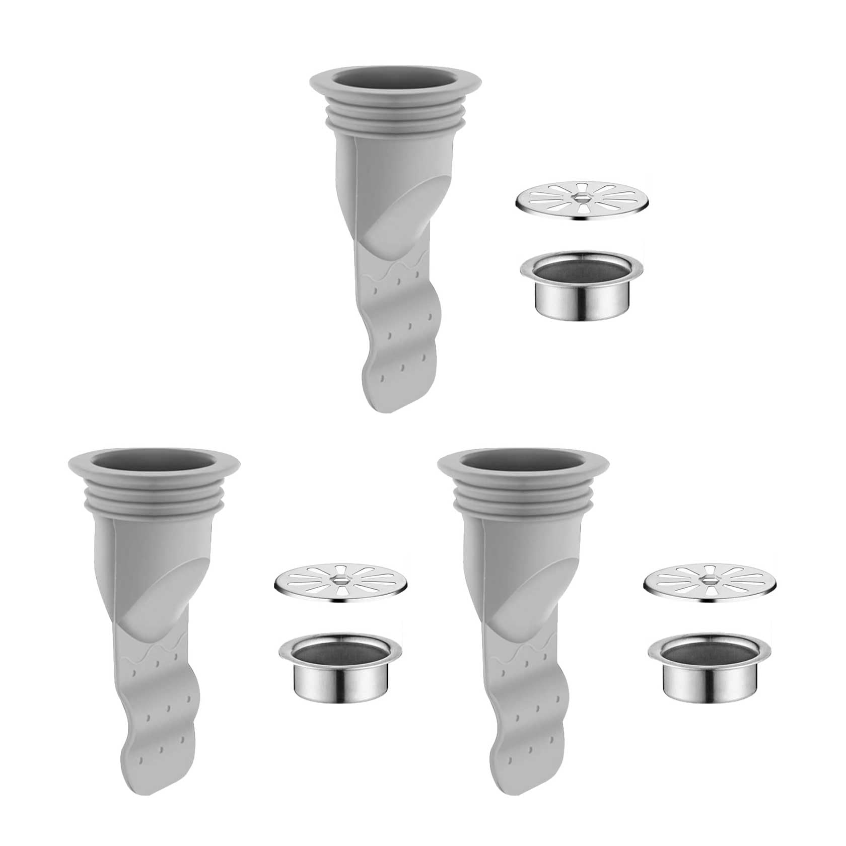 Floor Drain Backflow Preventer Silicone One Way Drain Valve Kitchen Sink Stopper Anti-Clogging Drain Filter with Enlarged Opening, for Toilet Bathroom Washing Machine Sewer Pipe,M