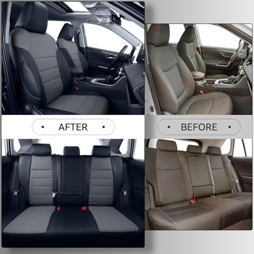 Image of coverdream RAV 4 Seat Covers Custom Fit for Toyota 2019-2025 RAV4 Hybrid