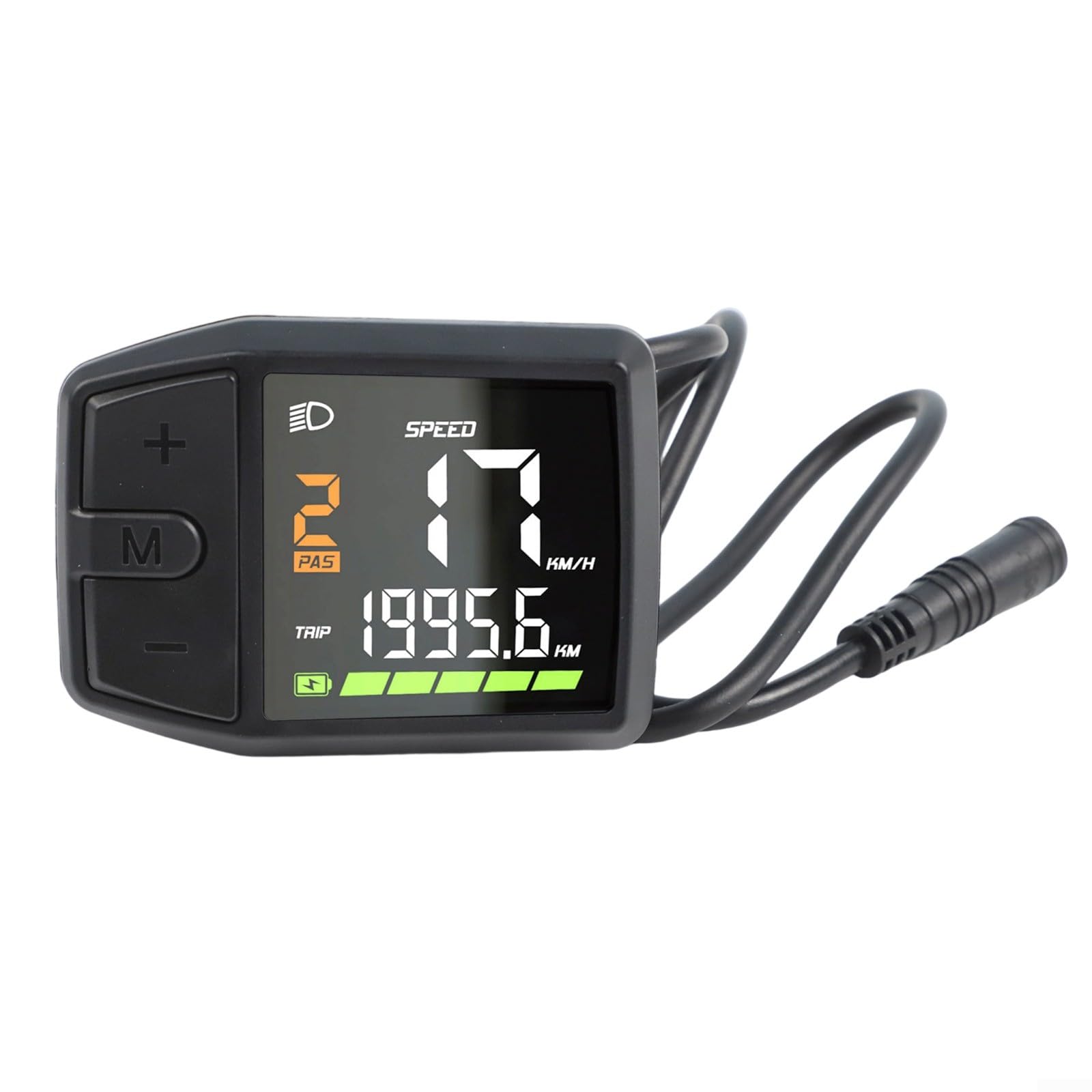 Display per bici elettrica DZ41 per Bafang Mi-d Motor M500/M600 UART PUÒ Protocollo Tachimetro Bicicletta Contachilometri LCD (protocollo UART)