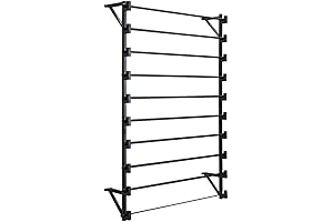 Wall Mounted Display Rack | 10-Layer Wall Ribbon Holder Organizer