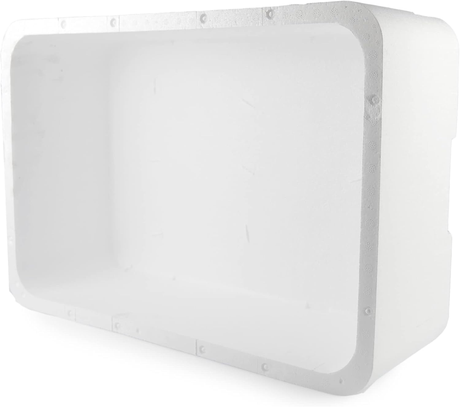 PZ 2 Scatola Termica Grande Bianca Rettangolare 60x40x40 CM + Coperchio