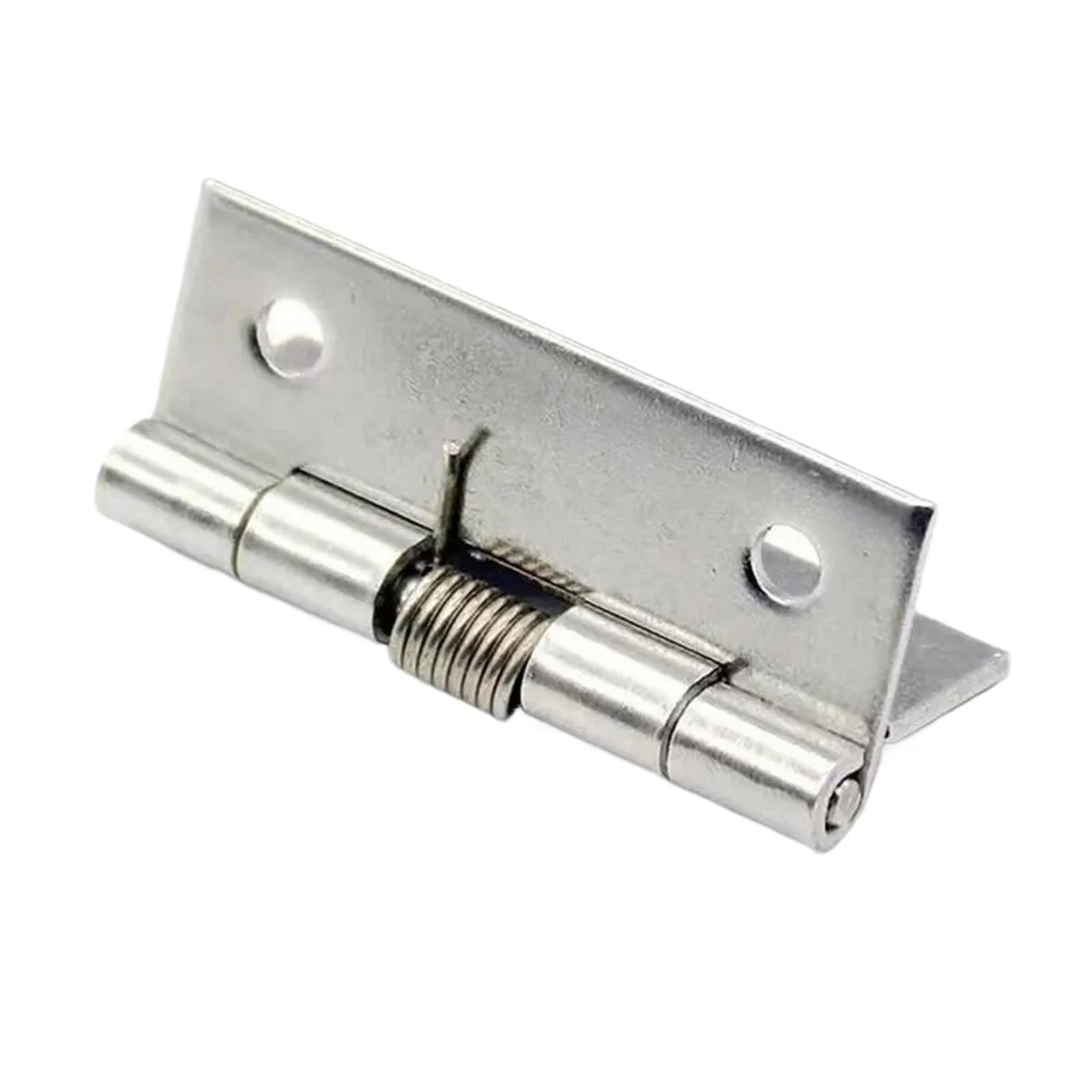 Wsqhao One Color 6Pcs Spring Hinges Self Closing Stainless Steel Door Hinge Hardware For Doors Cabinets For Doors(1.5 Inch)