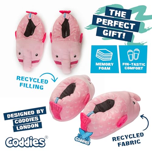 Coddies Blobfish Slippers | Funny Fish Gift, Plush Anti-Skid Grip | For Men, Women & Kids2