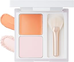 Wonjungyo Cover Master Brightening Concealer/Concealer Palette Skin Trouble Cream Powder (01 Bisque Pink)