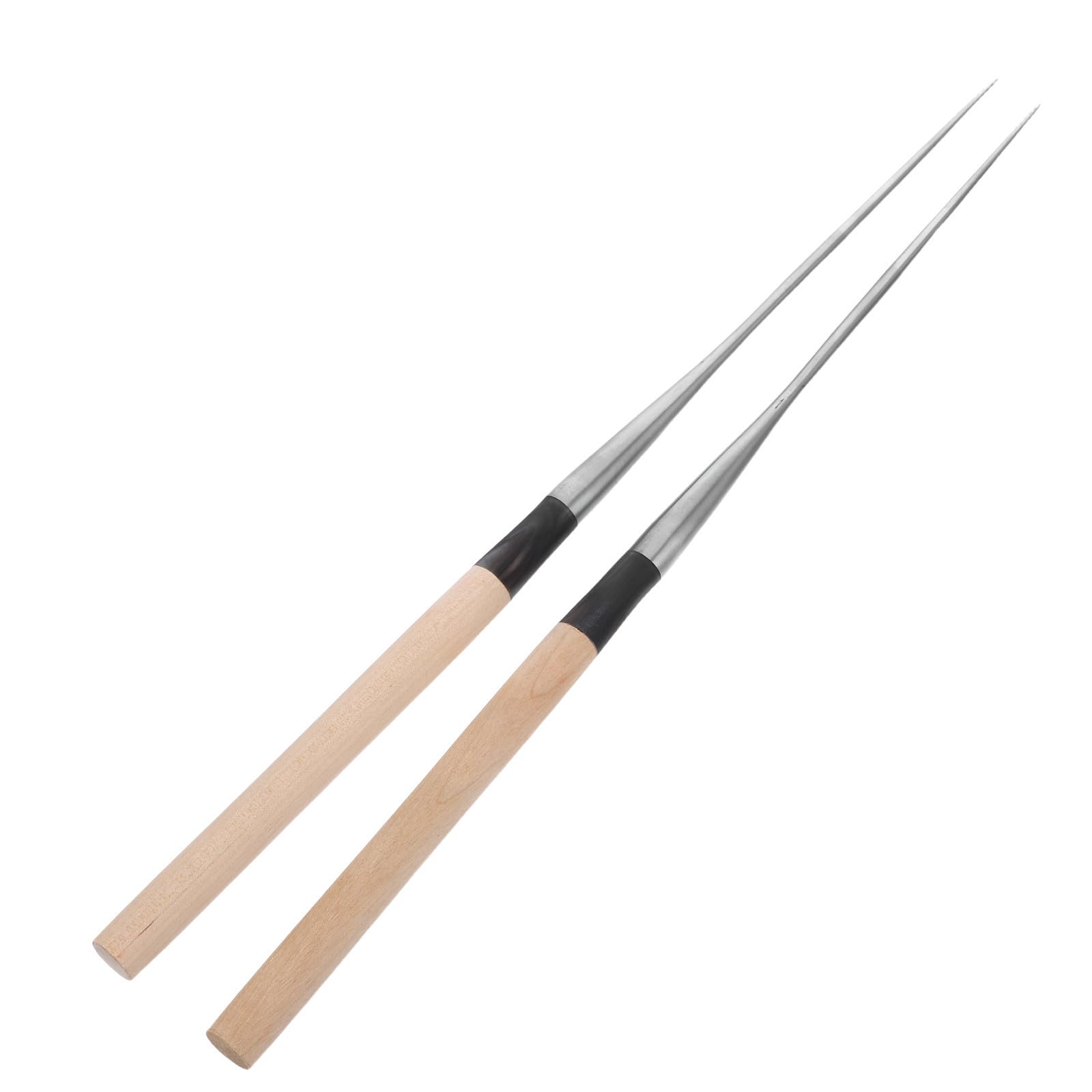 Palillos japoneses de punta fina y mango de madera cómodos